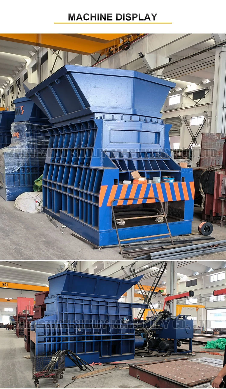 Easy Mobile Hydraulic Automatic Scrap Metal Container Shearing Machine