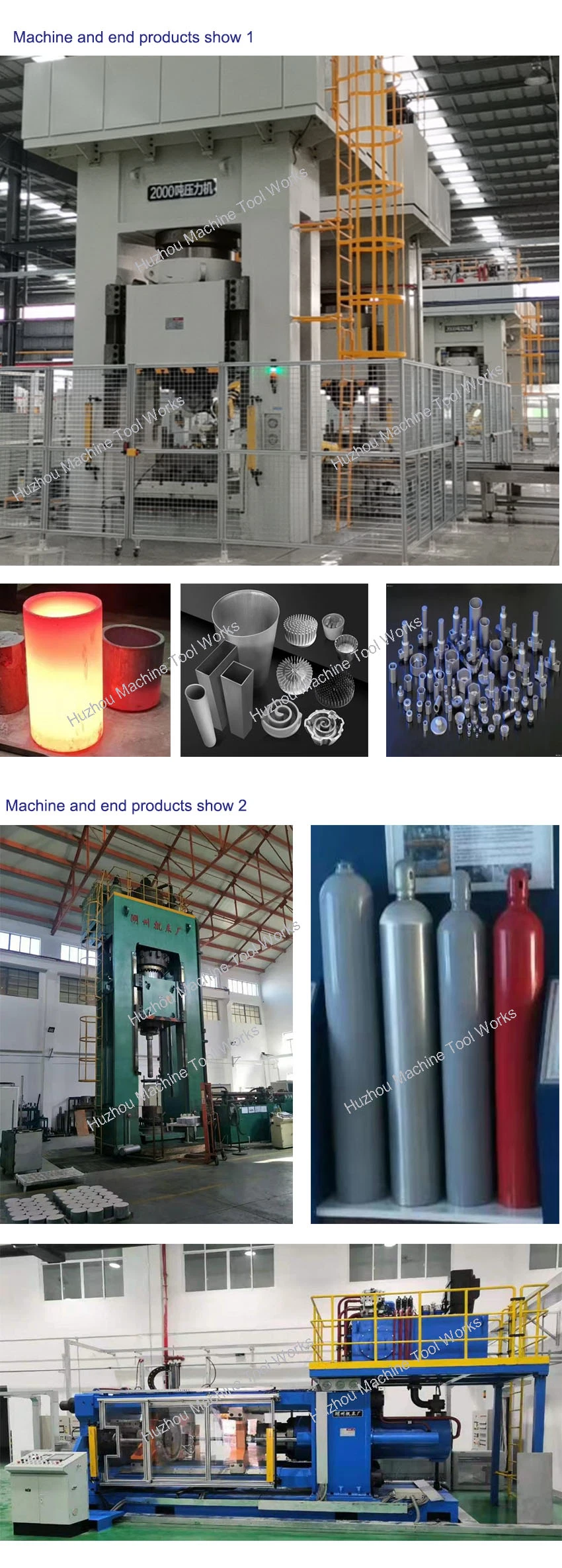 Huzhou Machine Tool Works Servo Metal Extrusion Hydraulic Press