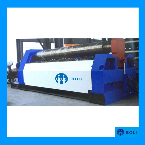 Mechanical 3/4 Roller Plate Rolling Machine W12 3000 Length 4 Roller Plate CNC Rolling Machine