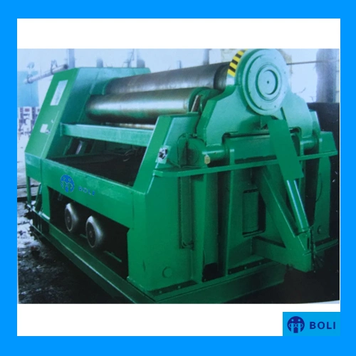 Mechanical 3/4 Roller Plate Rolling Machine W12 3000 Length 4 Roller Plate CNC Rolling Machine