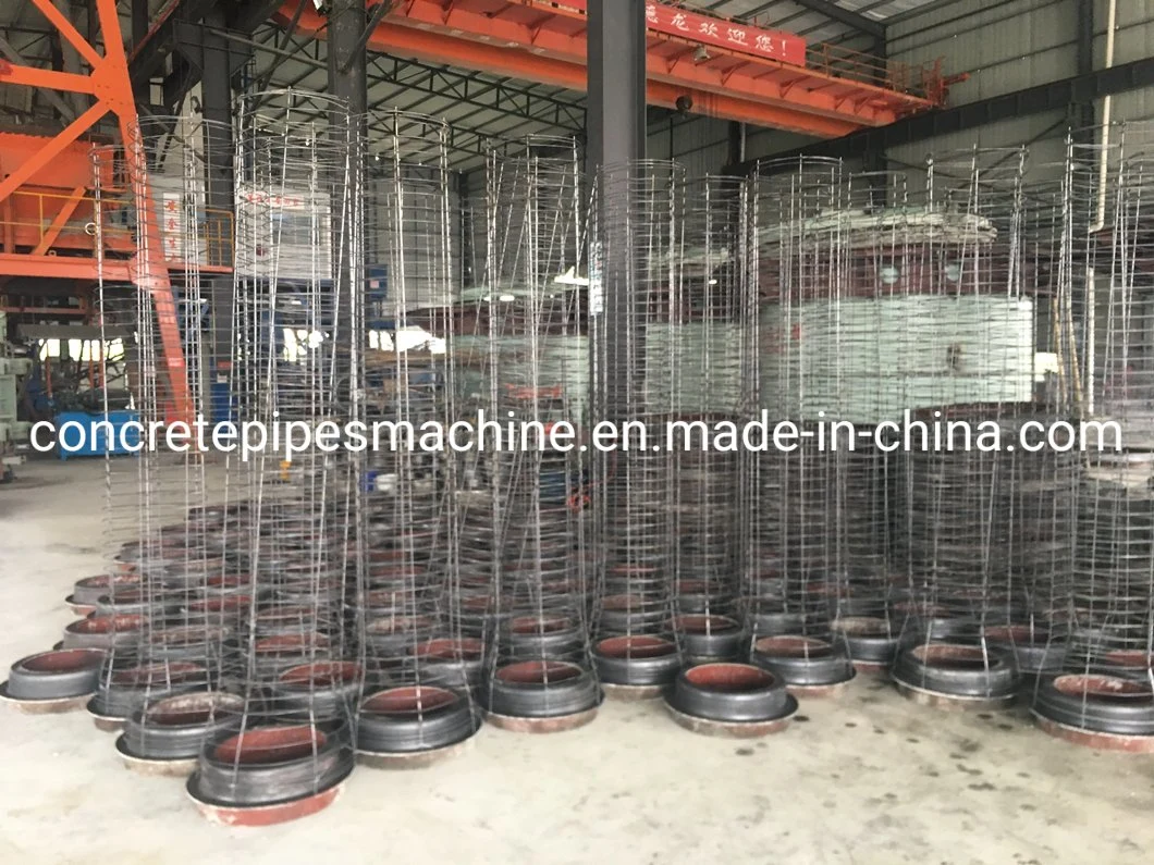 Radial Press Male and Female Rcp Reinforced Concrete Jacking Pipe Machine Manufacturer