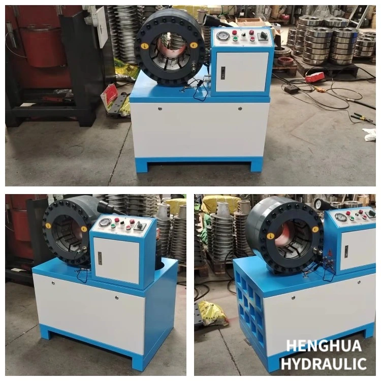 Dx102 Heavy Duty 1/4-6inch High Pressure Hose Crimping Machine Hydraulic Hose Crimper Used Pipe Press