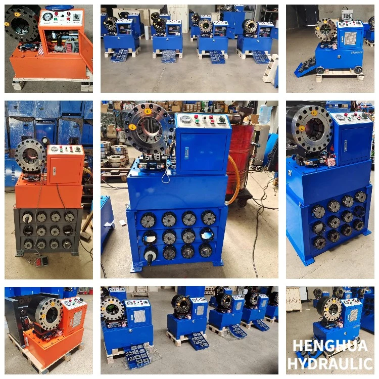 Dx102 Heavy Duty 1/4-6inch High Pressure Hose Crimping Machine Hydraulic Hose Crimper Used Pipe Press