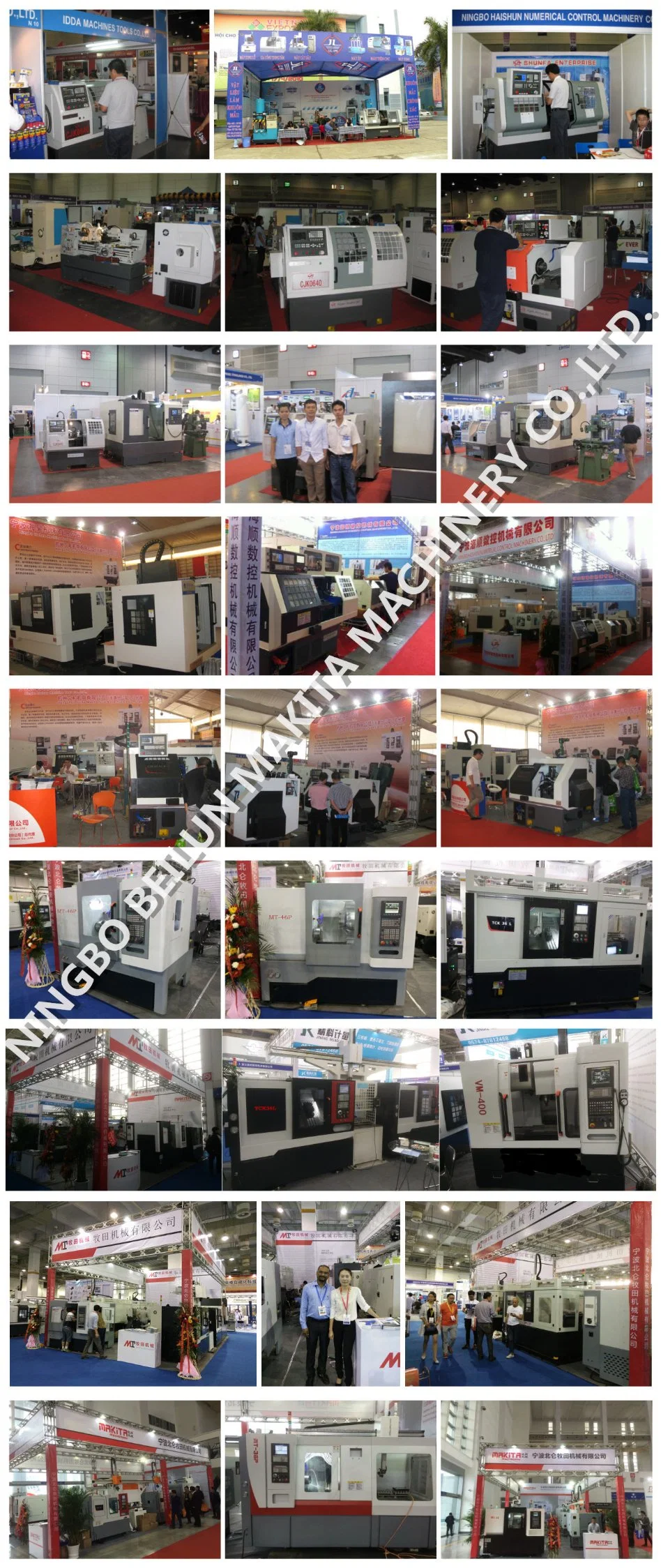 Horizontal Ecnomical High Precision Flat Bed Automatic Metal Cutting CNC Turning Lathe Machine