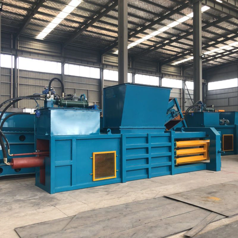 Fully Automatic Horizontal Bale of Cardboard Horizontal Hydraulic Press Machine Baling Equipment for Sale