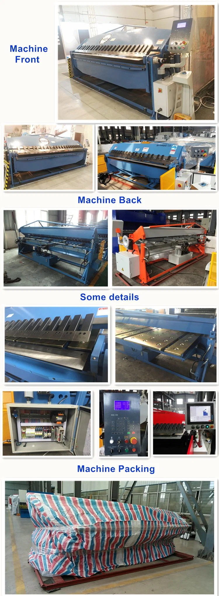 W62Y-4X2500 Hydraulic Metal Bending Machine