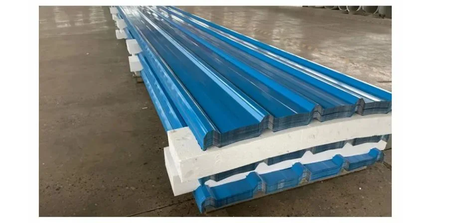 2024 No Composite Indentation, No Residual Stress, No Deformation After Shearing Corrugated Steel Sheet