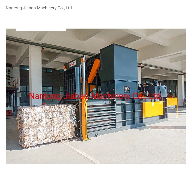 Manufacturers Packing Waste Recycling Horizontal Hydraulic Automatic Foam Compactor Baler Machine for Plastic Films/Jute Bag/Pet Bottles/Carton/Corrugated Paper