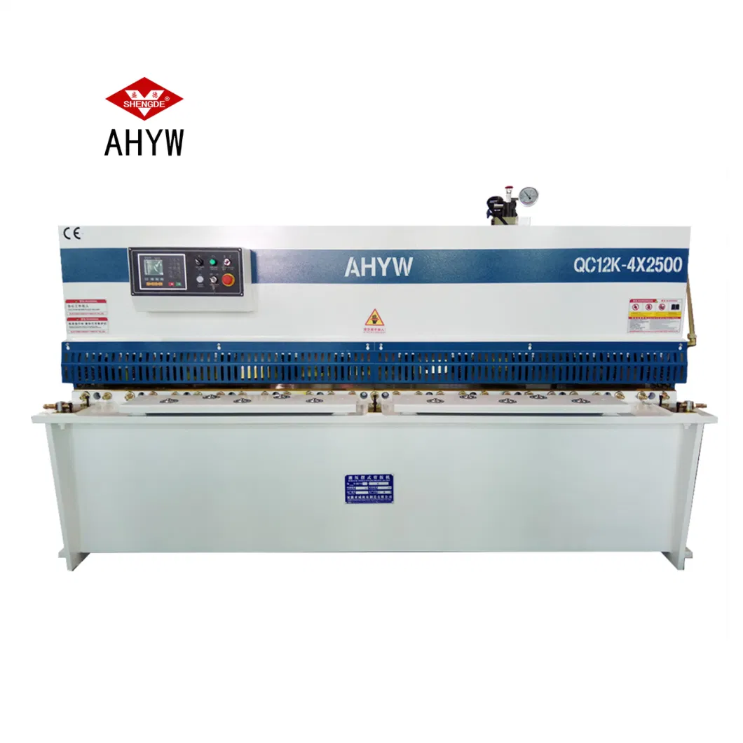 Ahyw 4X2500 Ss Sheet Hydraulic Shearing Machine for Sale