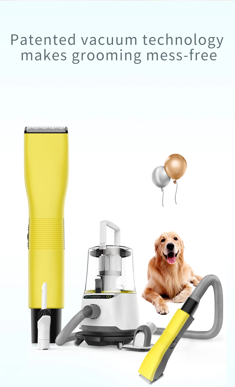 Cordless Professional Low Noise Quiet Pet and Rechargeable Automatic Pet Hair Clipper