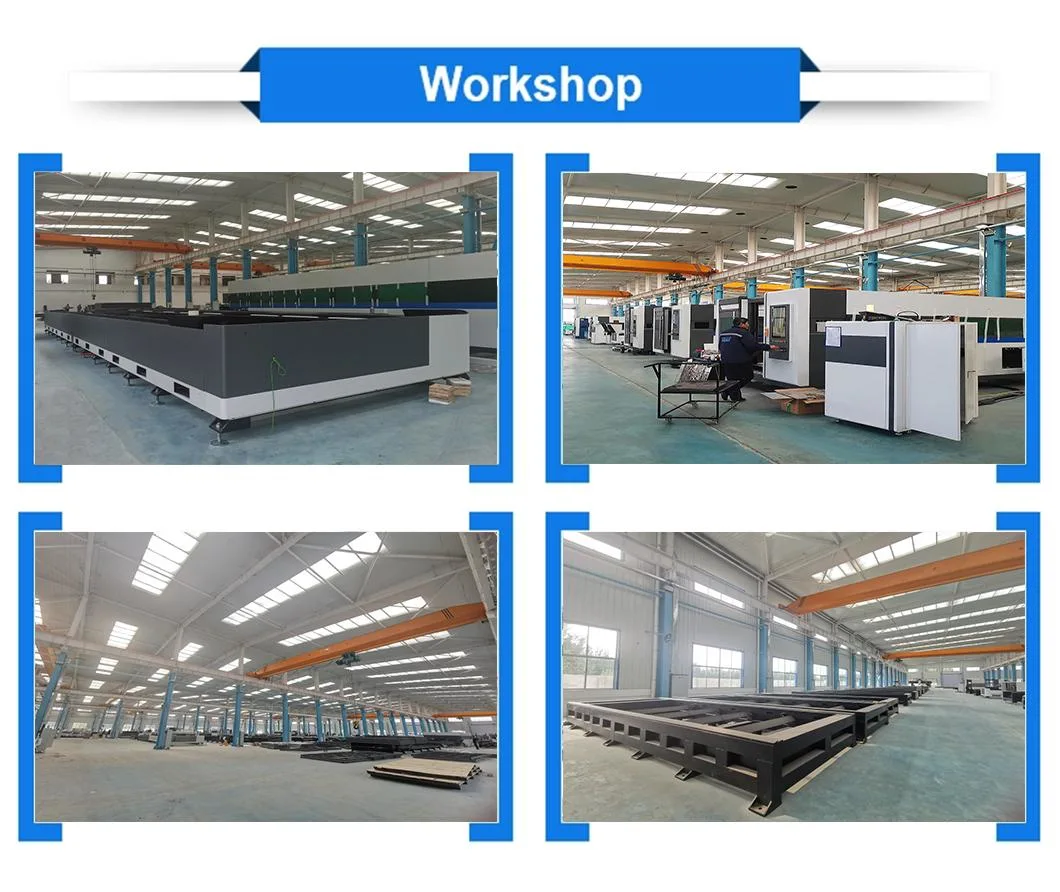 Factory Price 1000W CNC Manufacturing Fiber Laser Cutting Machine for Metal Steel Sheet