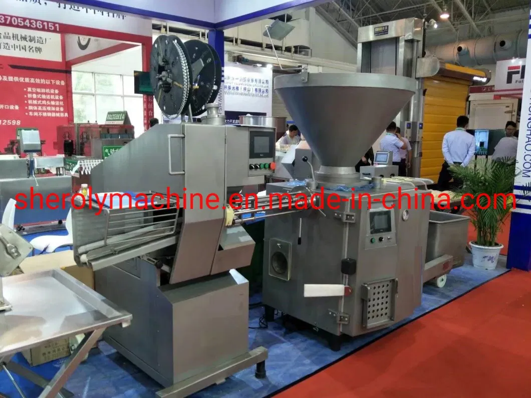 Automatic Dual Sausage Clipper Meat Machine