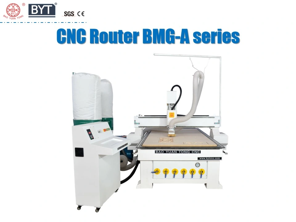 Competitive Price 4X8FT Vacuum Table CNC Router 1325 3.5kw for Sale