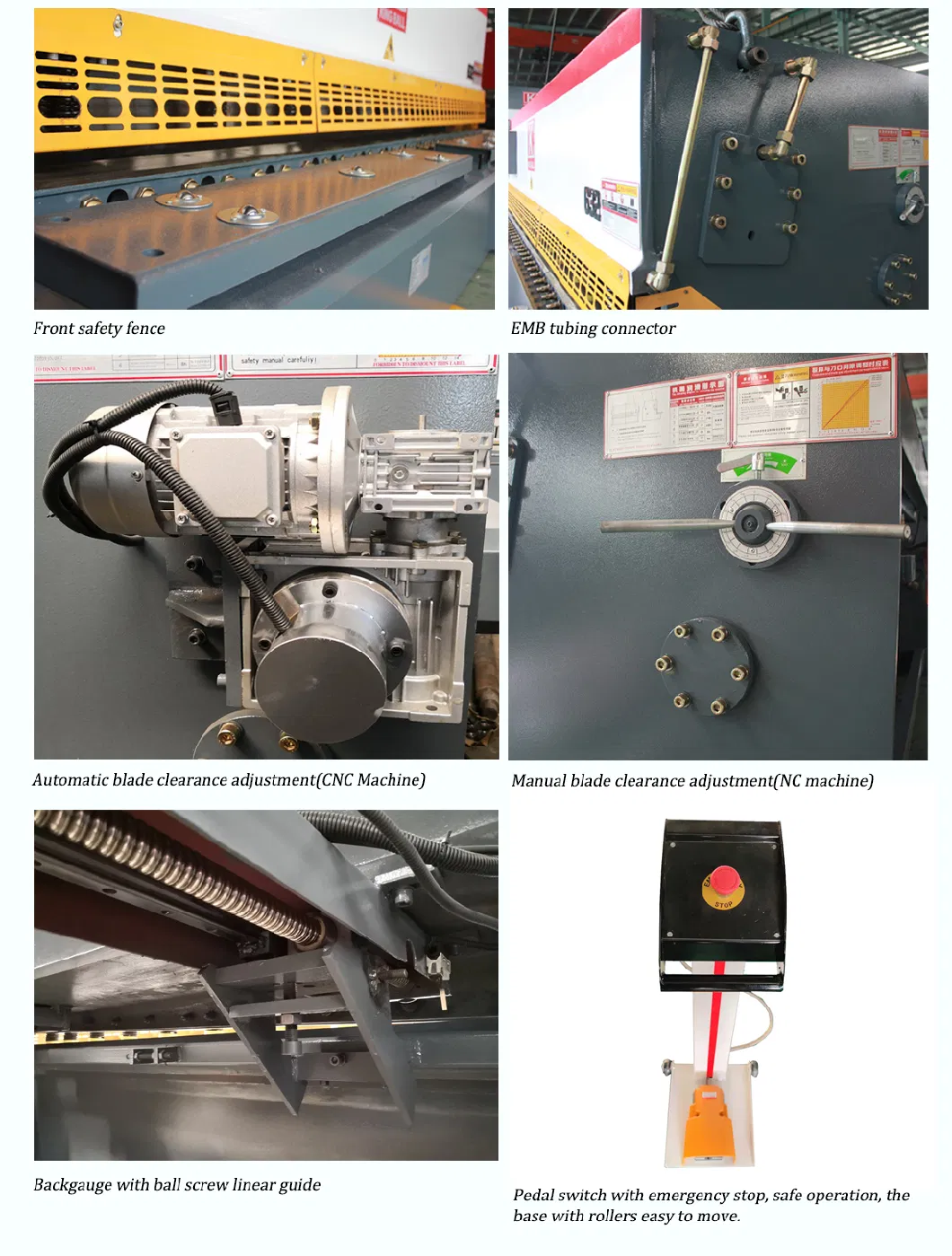 QC11y-20X5000 L Hydraulic Guillotine Plate Sheet Scrap Metal 8mm Shearing Cutting Machine