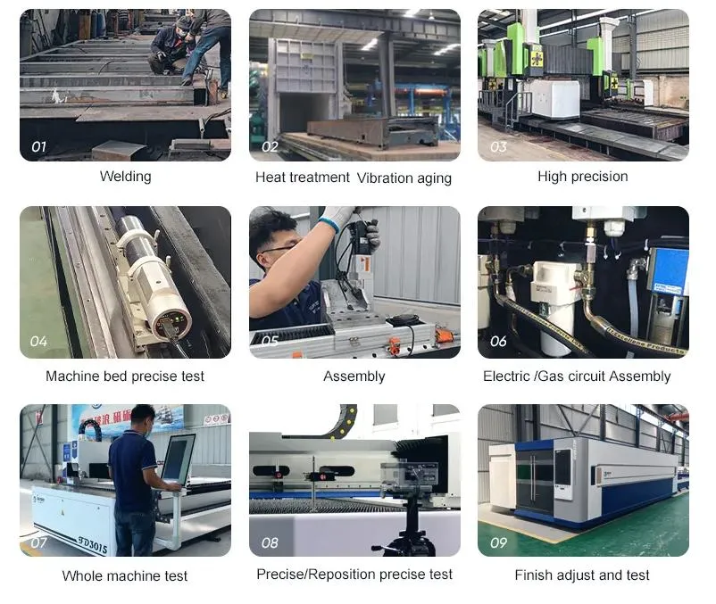 Fd3015 Sheet Metal Fiber Laser Cutting Machine