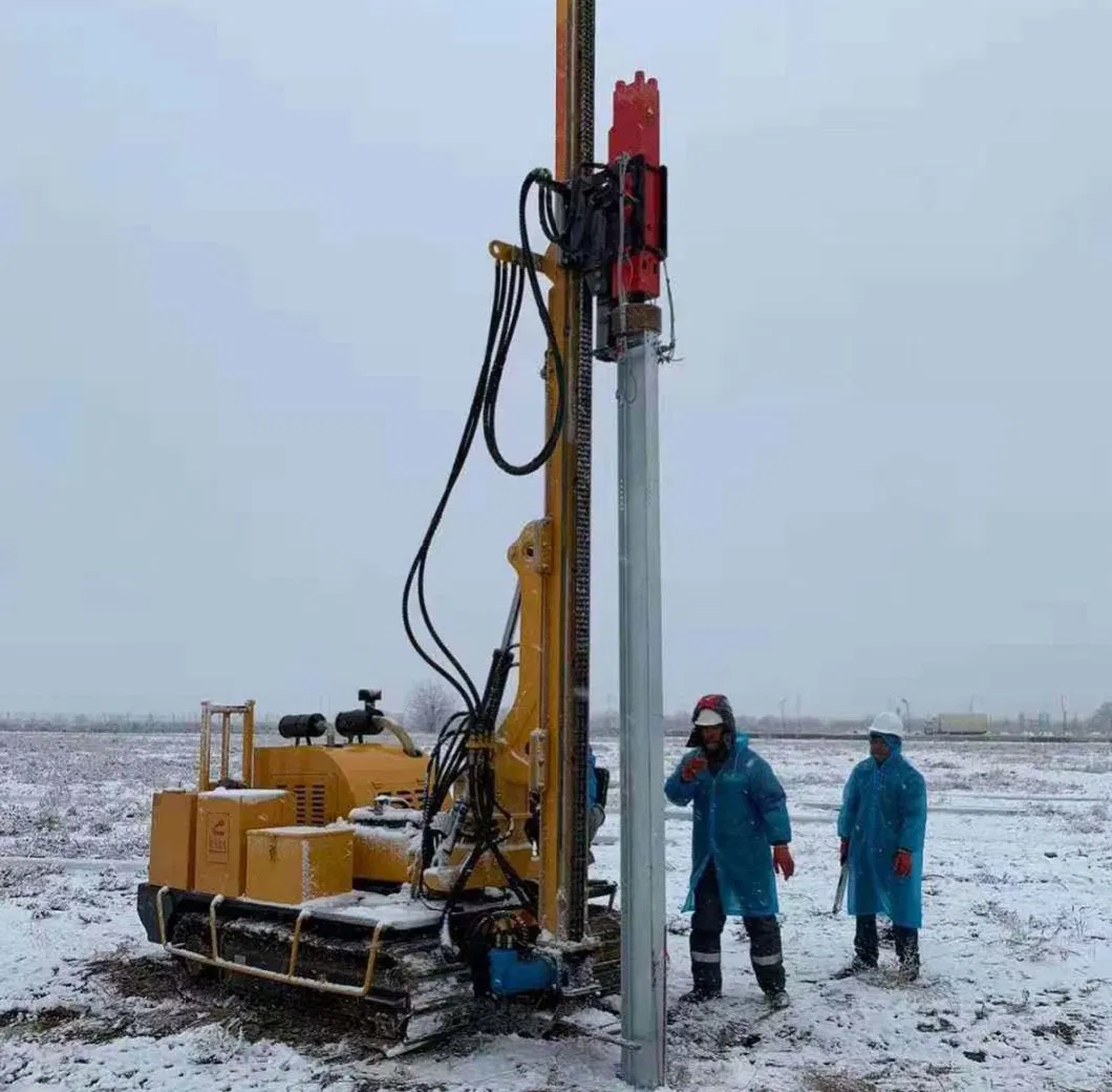 New Mini Small Hydraulic Pile Drivers Piling Machine for Construction Foundation to Press Piles Efficiently