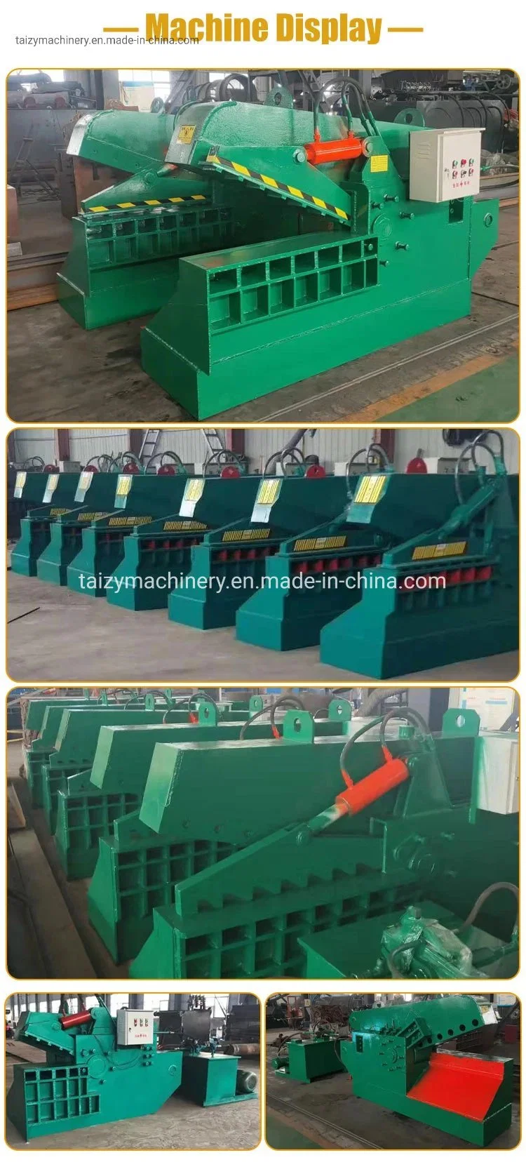 Crocodile Hydraulic Shearing Machine Waste Sheet Shears Alligator Scrap Metal Shears for Sale