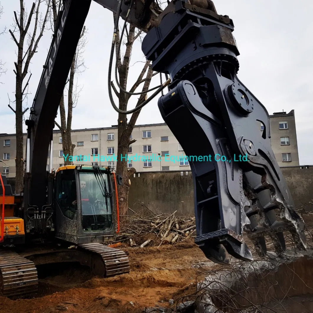 Excavator Attached Hydraulic Concrete Pulverizer Shear for Sale