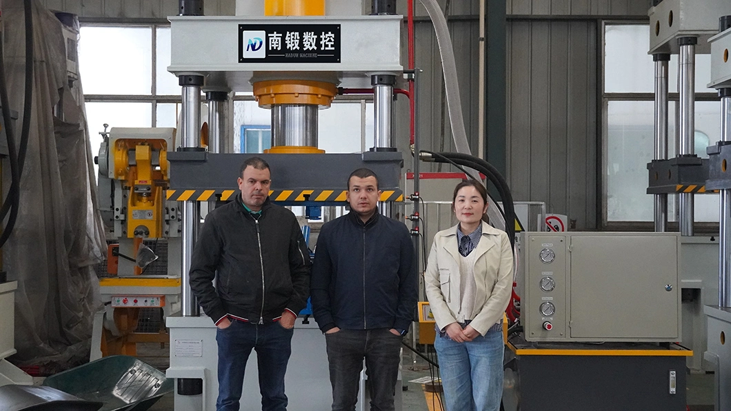 Nadun 630 Ton Hydraulic Press Machine Production Line for Animal Mineral Block