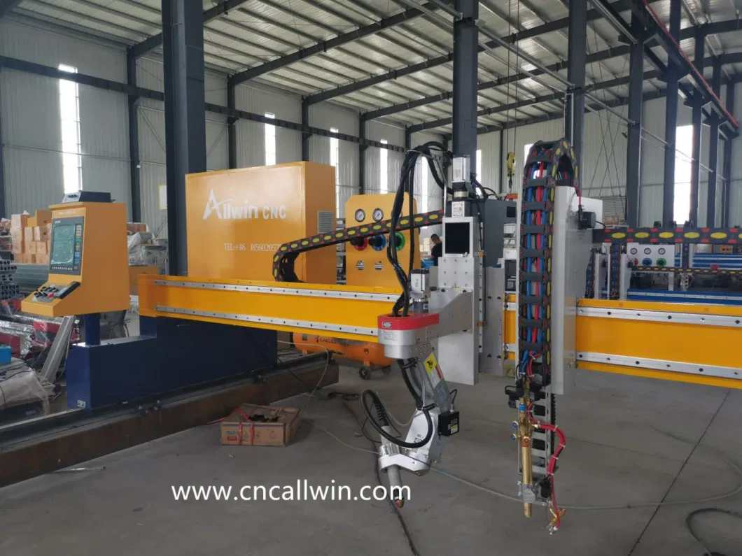 Bevel Plasma Cutter Metal Bevelling Cutting Machine 5 Axis Gantry Plasma Cutting Machine with Oxy-Fule Gas