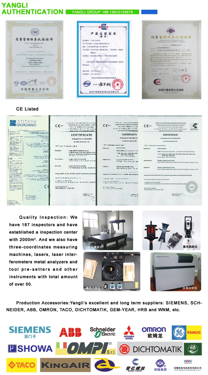 Jh21 Series Open Back Automatic Punch/Punching Press Machine with Dry Clutch