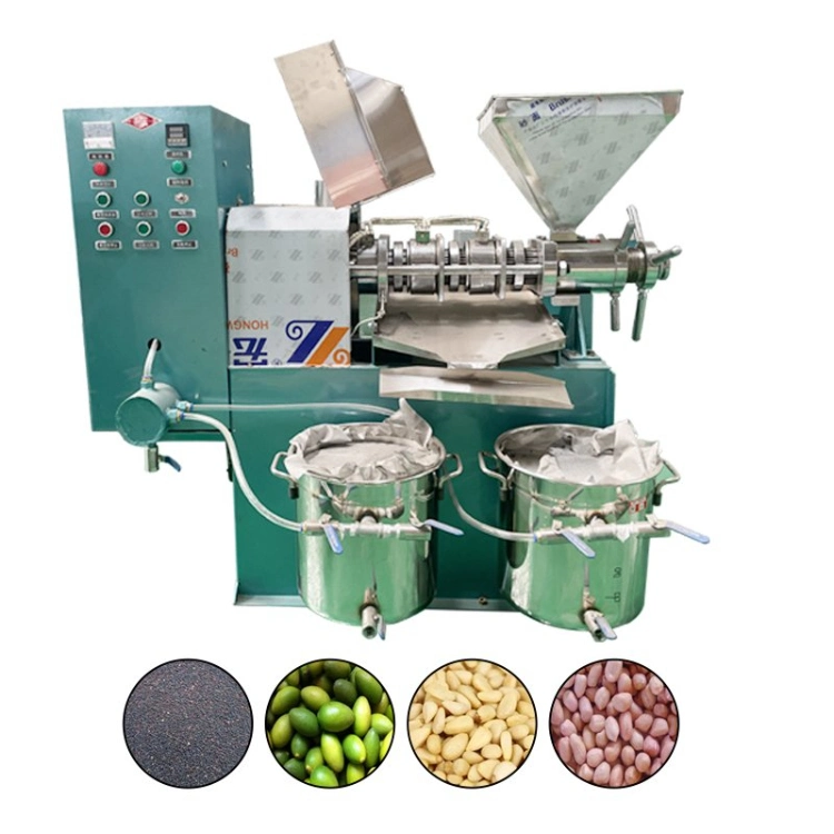 Cooking Oil Press Machine Soybean Peanut Sunflower Cotton Seed Oil Press Machine