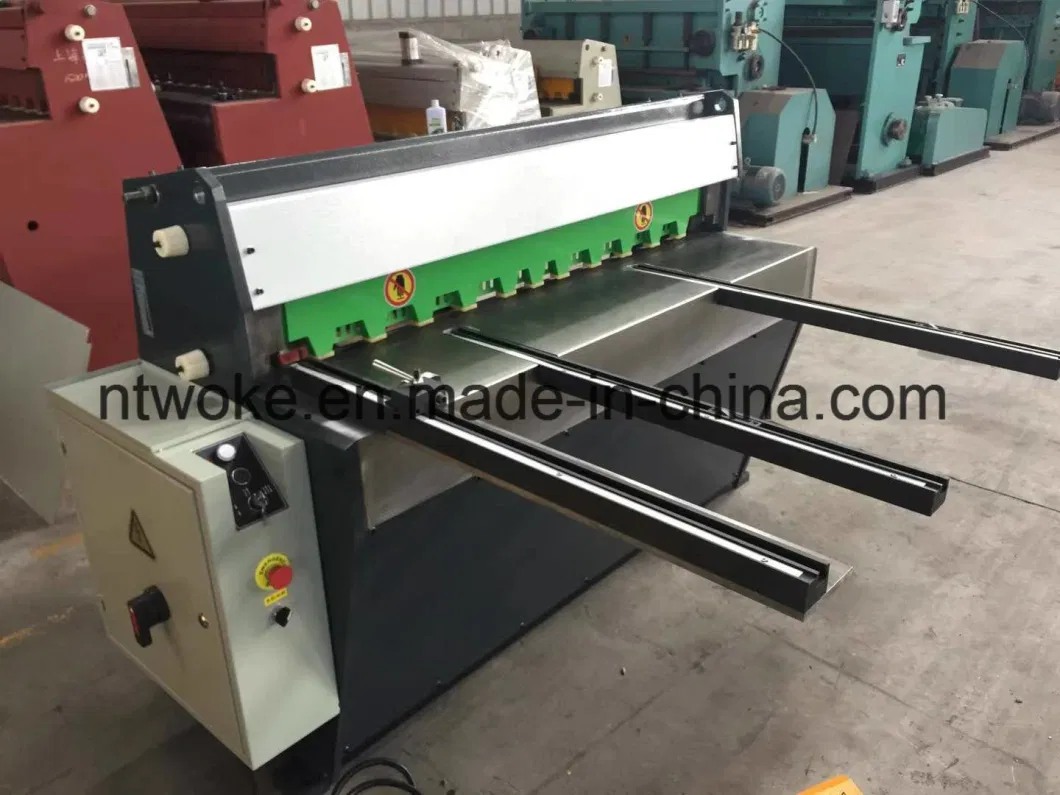 Electric Sheet Metal Guillotine Cutting Machine with Long Service Life