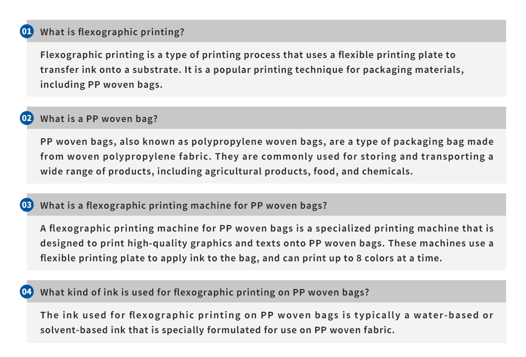 Roll to Roll Flexographic Printing Machine Press for PP Non Woven Bag