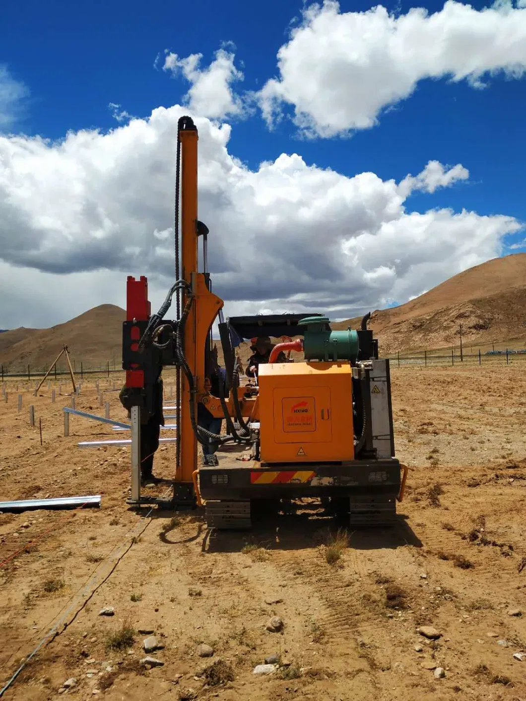 New Mini Small Hydraulic Pile Drivers Piling Machine for Construction Foundation to Press Piles Efficiently