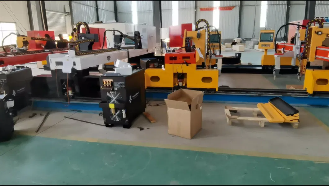 Bevel Plasma Cutter Metal Bevelling Cutting Machine 5 Axis Gantry Plasma Cutting Machine with Oxy-Fule Gas