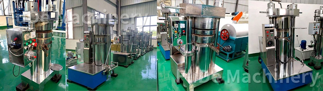 Small Vertical Hydraulic Oil Press Manufacturer for Soybean and Rapeseed