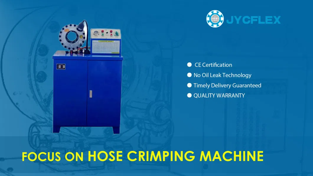 Verified Manufacturer Hidrulic Hose Press Machine Hydraulic Hose Fitting Machine Price