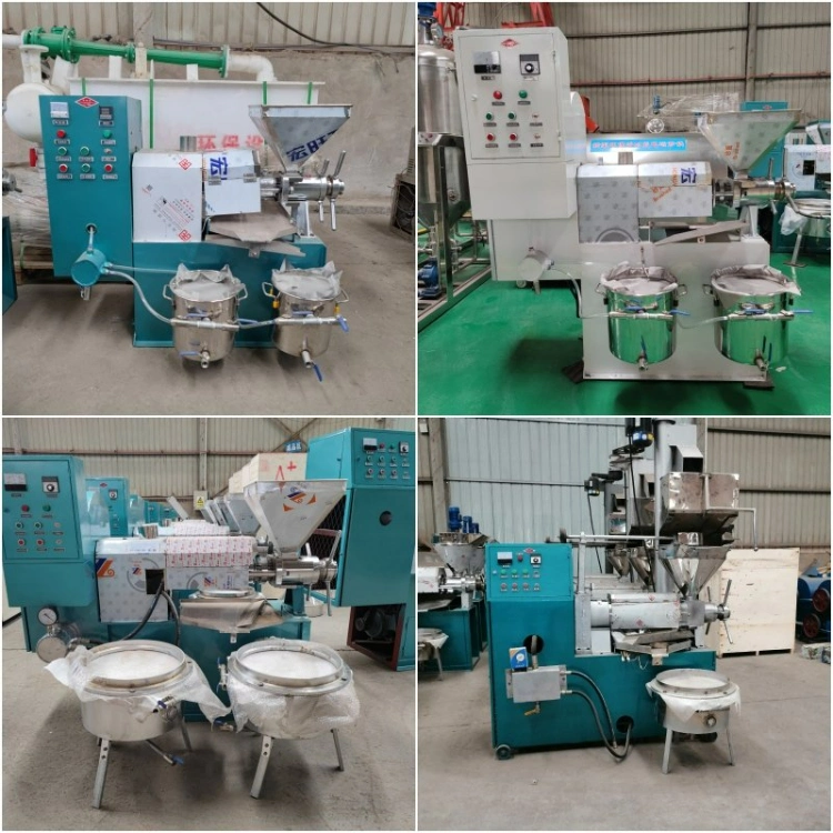 Cooking Oil Press Machine Soybean Peanut Sunflower Cotton Seed Oil Press Machine