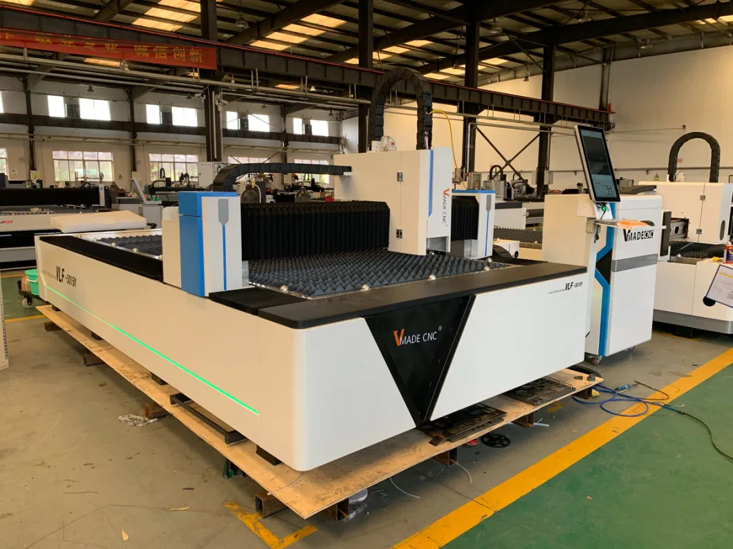 3015 1530 Fiber Laser Cutting Machine 1000W/1500W/2000W/3000W Laser Cutting Machine Raycus/Ipg for Iron/Carbon Stainless/Steel/Sheet/Metal CNC Cutting Machine