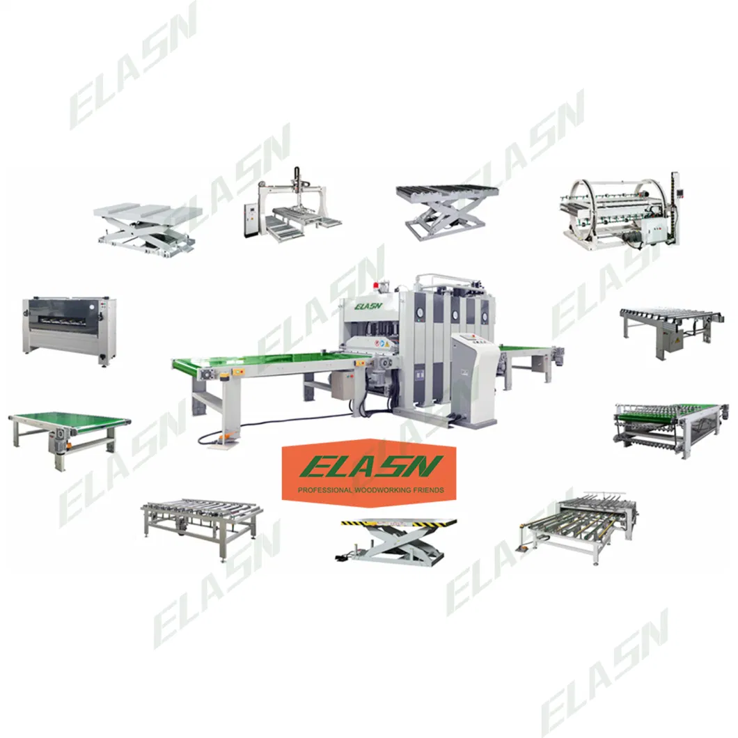 China Manufacturer 120 Ton Wood Hydraulic Plywood Hot Press Machine