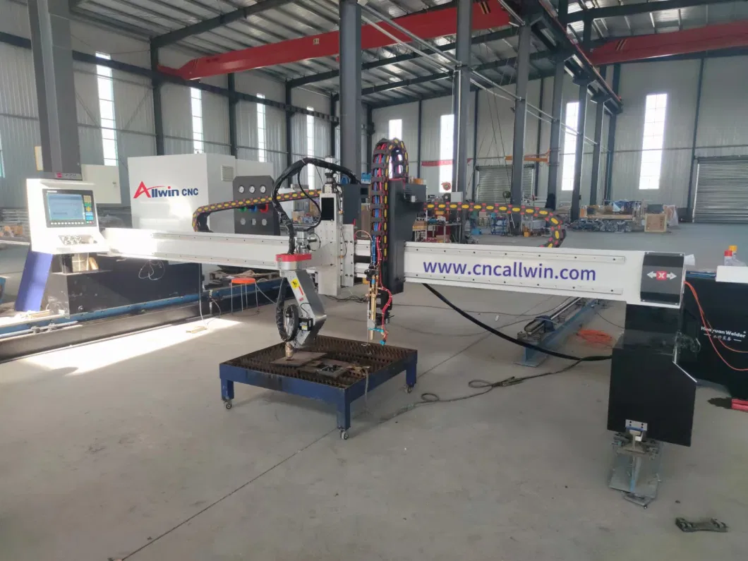 Bevel Plasma Cutter Metal Bevelling Cutting Machine 5 Axis Gantry Plasma Cutting Machine with Oxy-Fule Gas