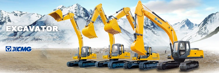 XCMG Manufacturer Xe215c Xe235c Xe335c Chinese Used Hydraulic Crawler Excavator Machine for Sale