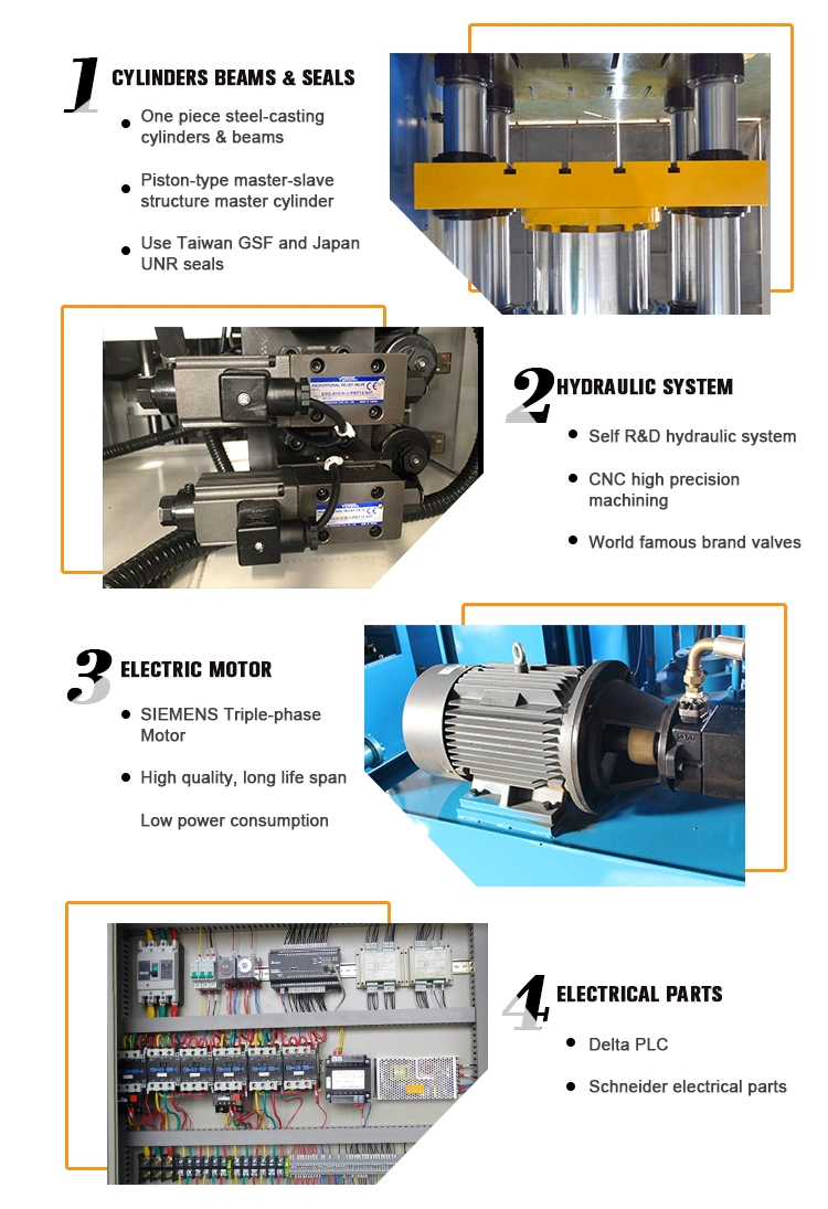 4 Post Molding Hydraulic Press Machine