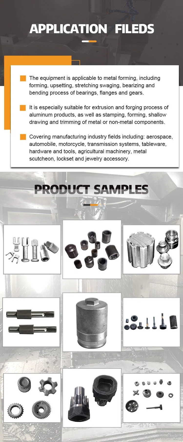 Hydraulic Hot Press Equipment for Metal Extrusion