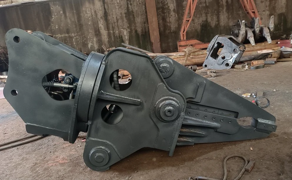 Wholesale Metal Hydraulic Shear Car Dismantling Scrap Excavator Part for Sale