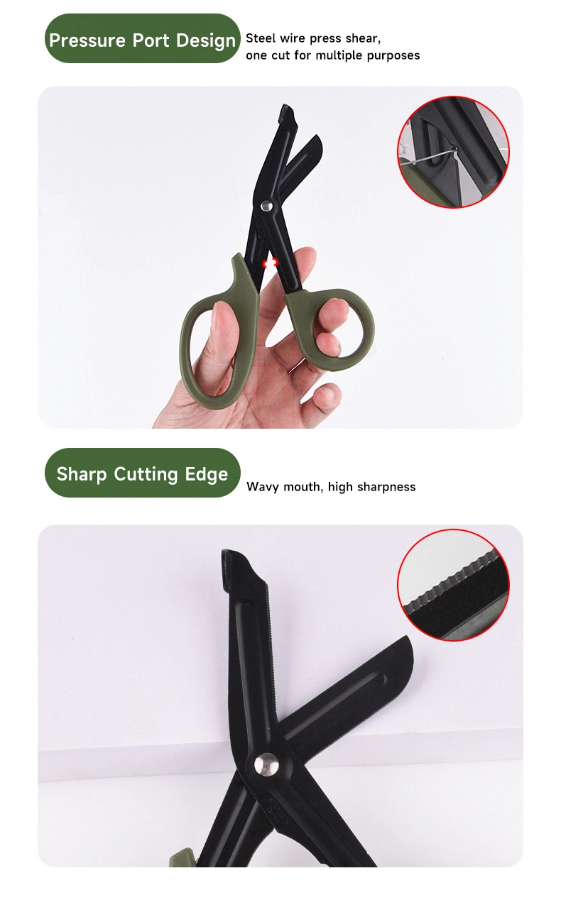 High Quality Multi-Purpose Nursing Trauma Shears Easy to Cut