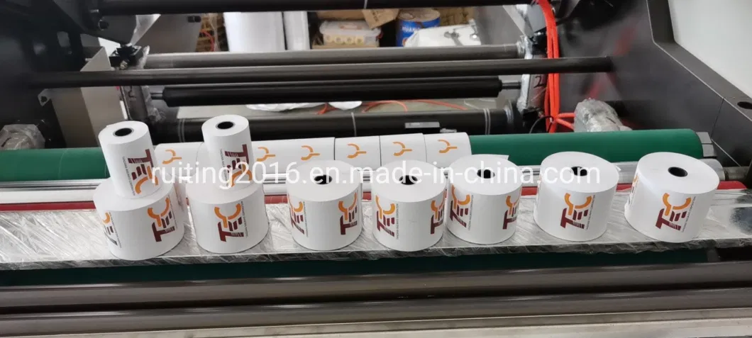 Hot Sale Thermal Paper Cutting Cash Register Paper Roll to Roll Slitting Machine Manufacturer Price