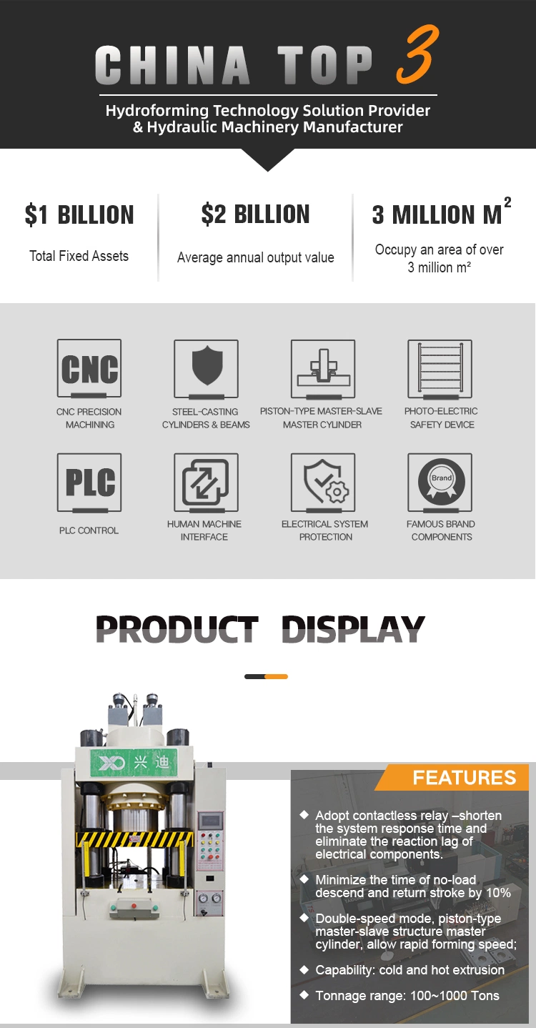 Hydraulic Hot Press Equipment for Metal Extrusion