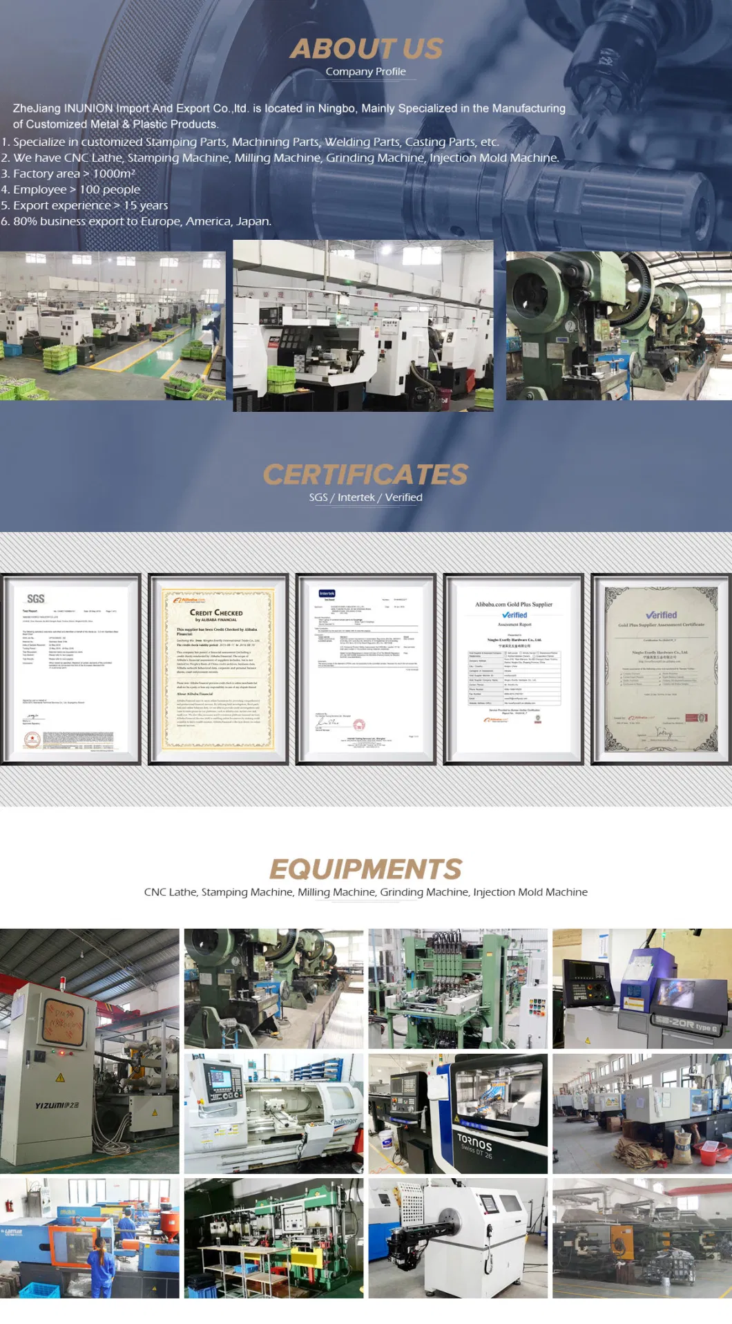 Bending Mechanical Sheet Metal Stamping