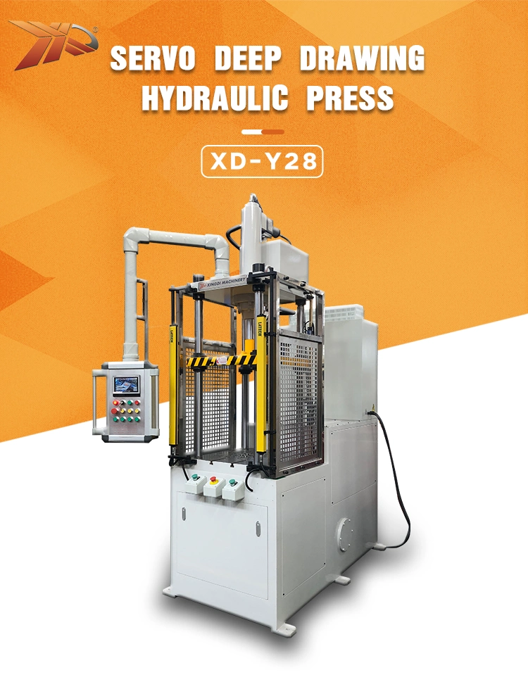 4 Post Deep Drawing Hydraulic Press Machine for Cooker