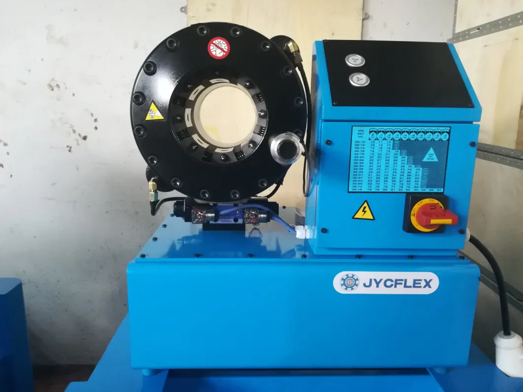 China Manufacturer Hydraulic Hose Crimper Hydraulic Pipe Rubber Hose Crimping Press Machine