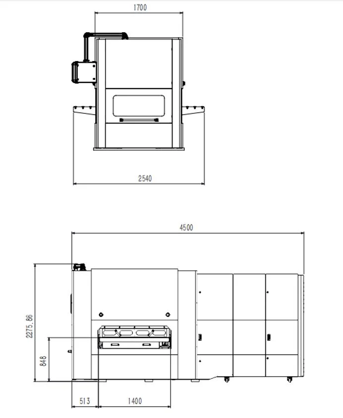 Hydraulic High Precision Leveling Machine for Sheet Metal Laser Cutting Machine