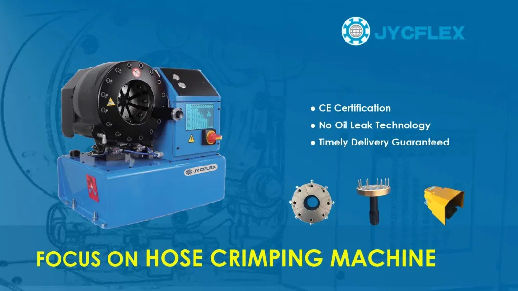 China Manufacturer Hydraulic Hose Crimper Hydraulic Pipe Rubber Hose Crimping Press Machine