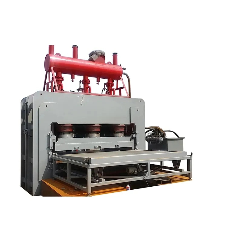 Short Cycle Melamine Laminating Hot Press Machine Production Factory/Double Side Hydraulic Laminating Hot Press