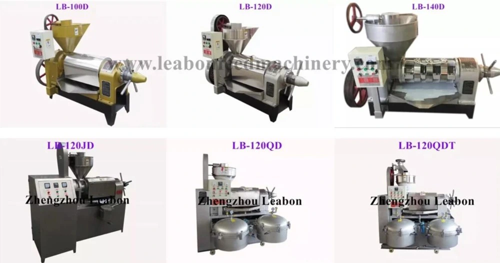 Hydraulic Mini Sunflower Oil Pressing Machine Manual CE Approved Cold and Hot Oil Screw Seed Press Machine